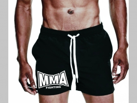 MMA fighting plavky s motívom - plavkové pánske kraťasy s pohodlnou gumou v páse a šnúrkou na dotiahnutie vhodné aj ako klasické kraťasy na voľný čas